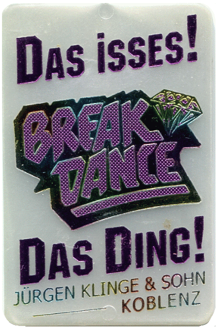 Klinge_Juergen-BreakDance-das_Ding